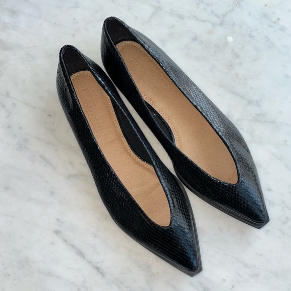 ASOS Shoes - NEW ASOS Design Lifetime Pointed Black Ballet Flat